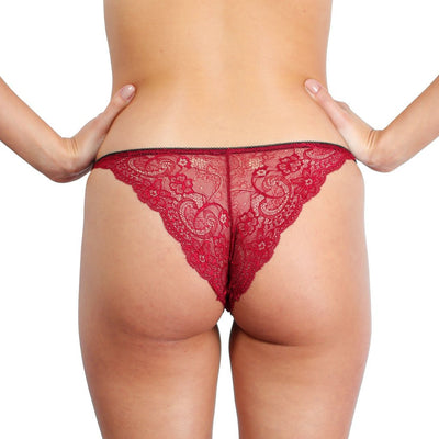 Nadine Panties - Burgundy